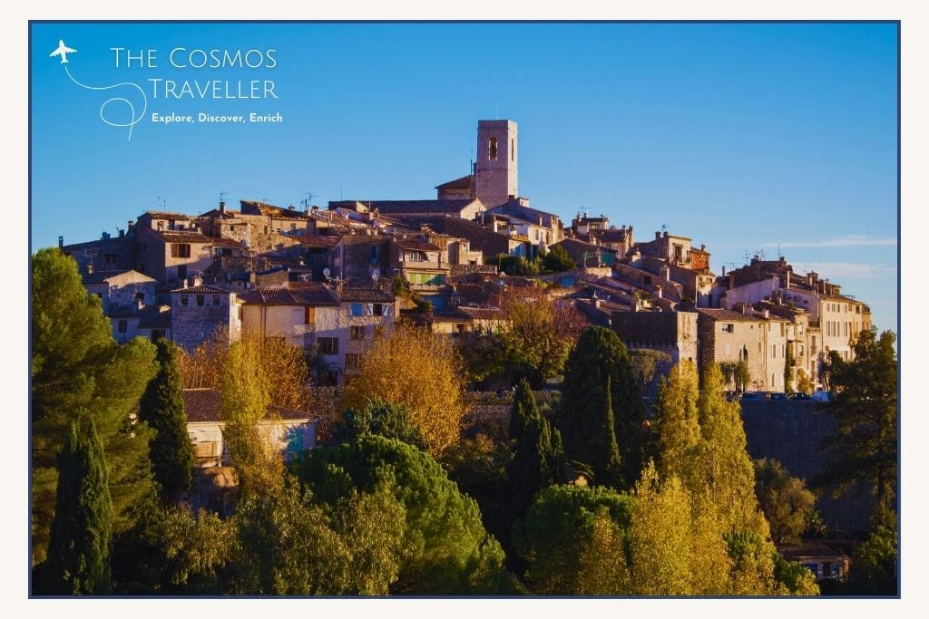 Saint-Paul-de-Vence perched village walls and historic lanes.