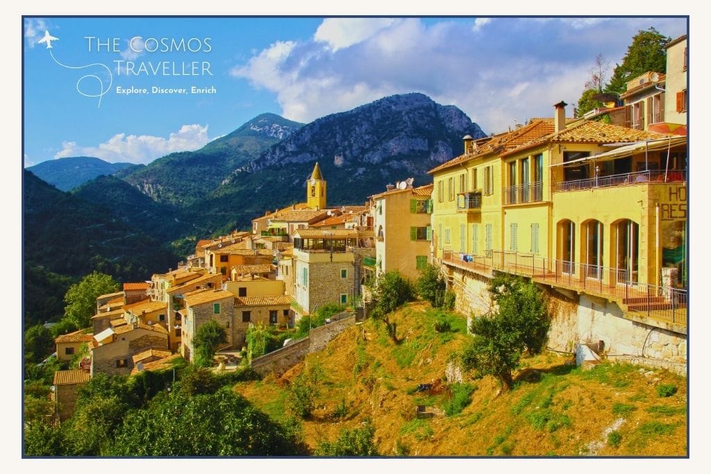 Sainte-Agnès, highest coastal village in Europe above Menton.