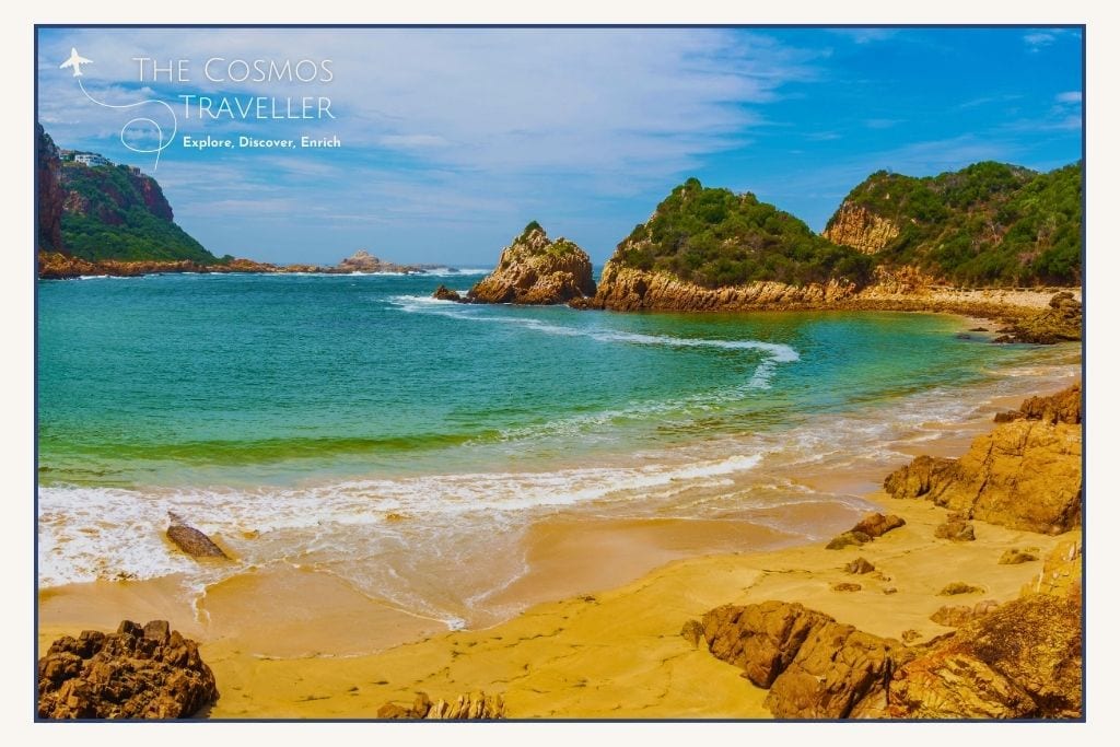 View across Knysna Lagoon towards the Heads on the Garden Route