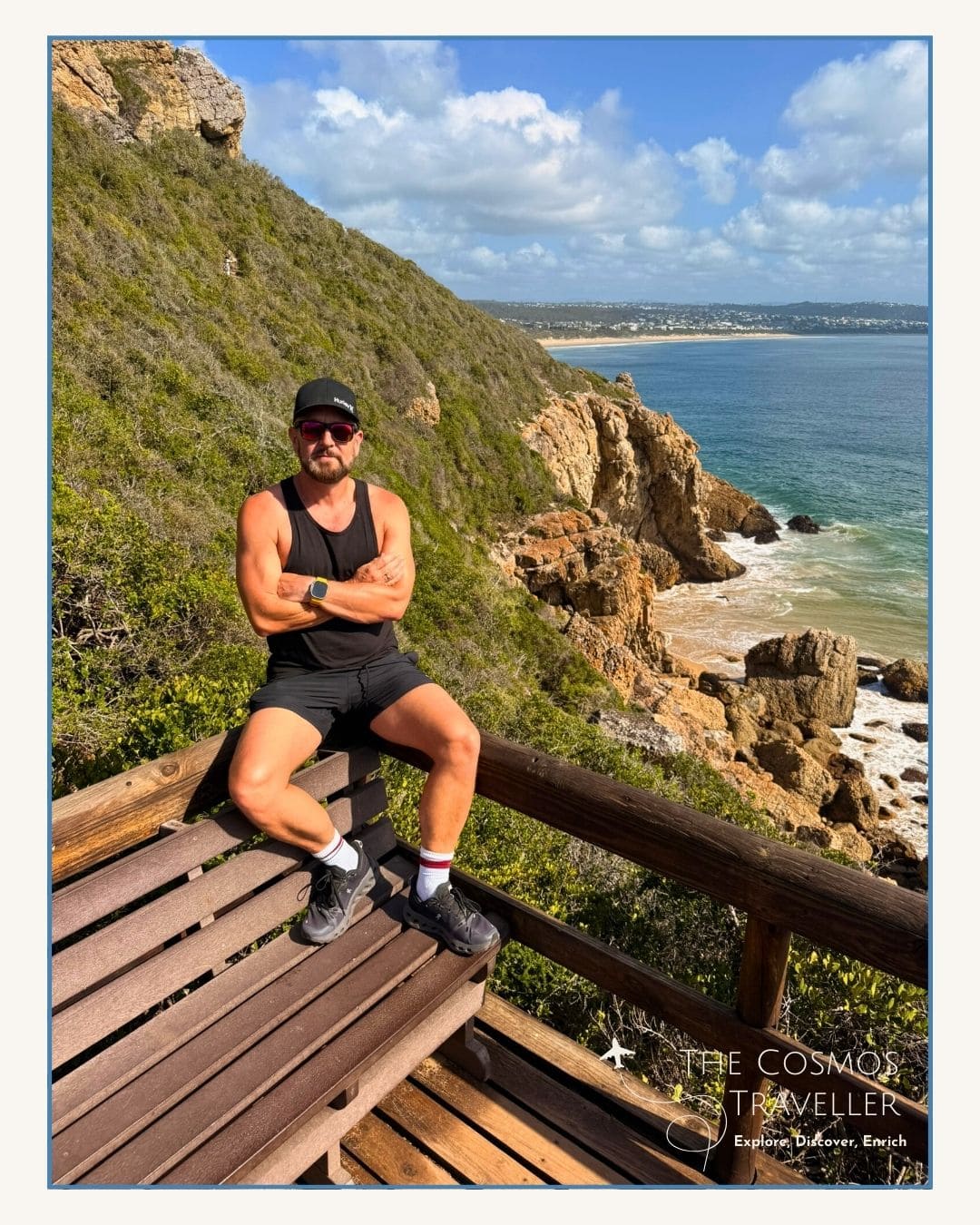 View of Plettenberg Bay Coastline from Robberg Peninsula.
