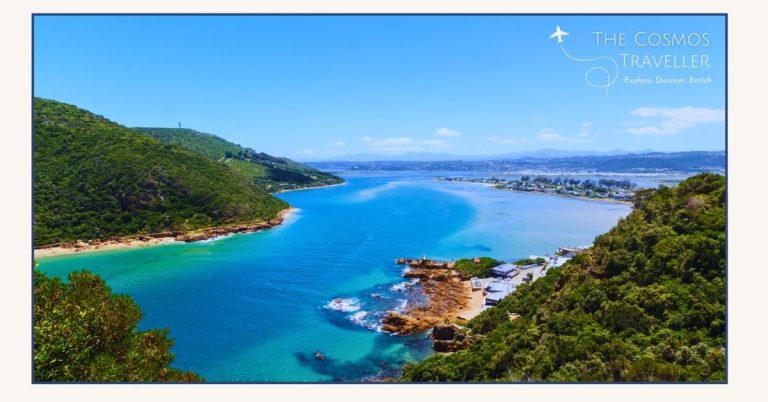 Knysna Heads overlooking the lagoon on South Africa’s Garden Route.