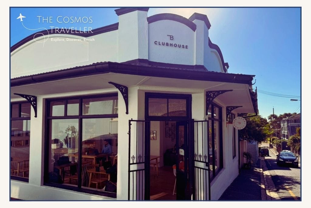 Burnt Clubhouse in Green Point, one of the trendiest Cape Town coffee shops for remote working.