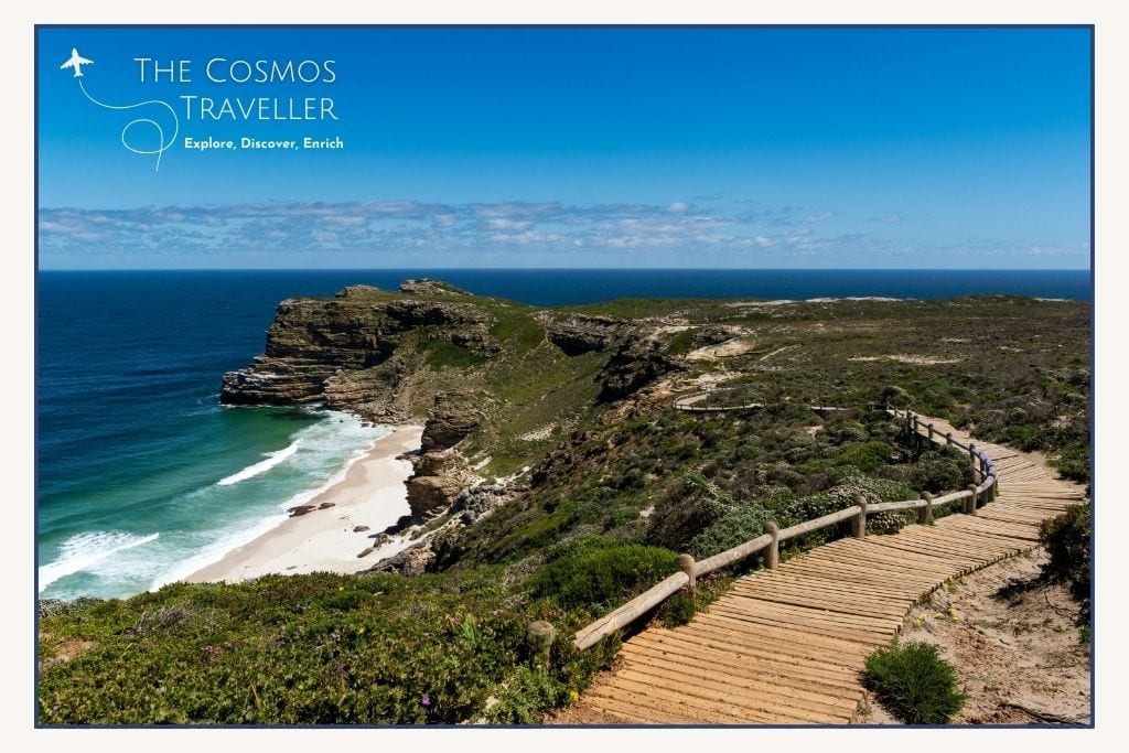 Dramatic coastal scenery at Cape Point in the Cape Peninsula National Park