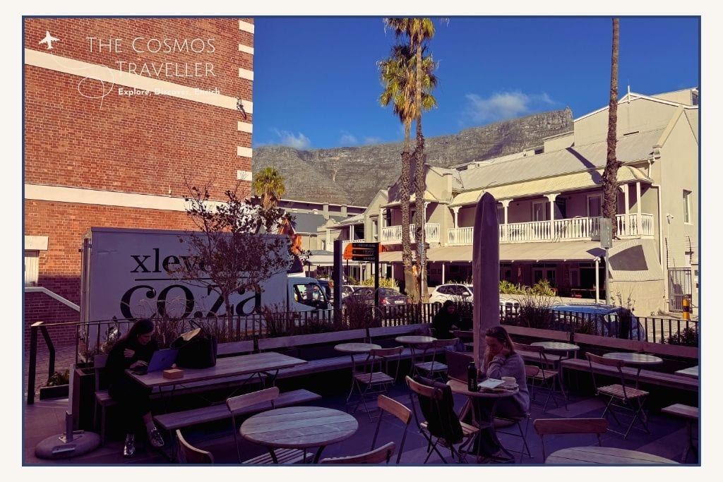 Pauline’s Coffee in Gardens, a stylish Cape Town coffee shop with relaxed remote-working vibes.