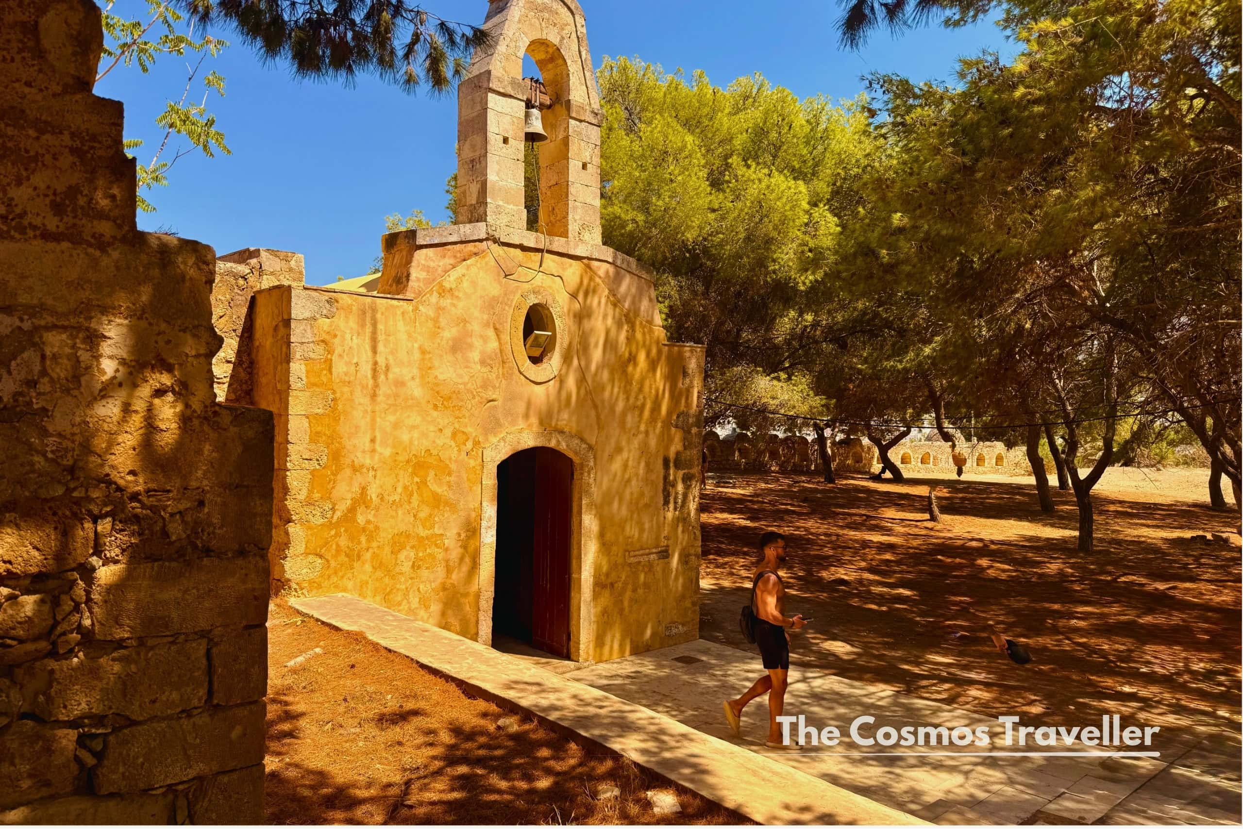 Agios Theodoros Trichinas, a small 16th-century chapel inside Rethymno's Fortezza